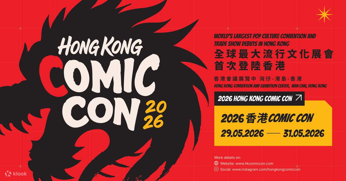 Hong Kong Comic Con 2026 - Klook